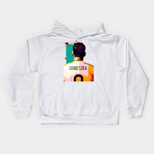 Amazing Football In Wpap Pop Art Kids Hoodie